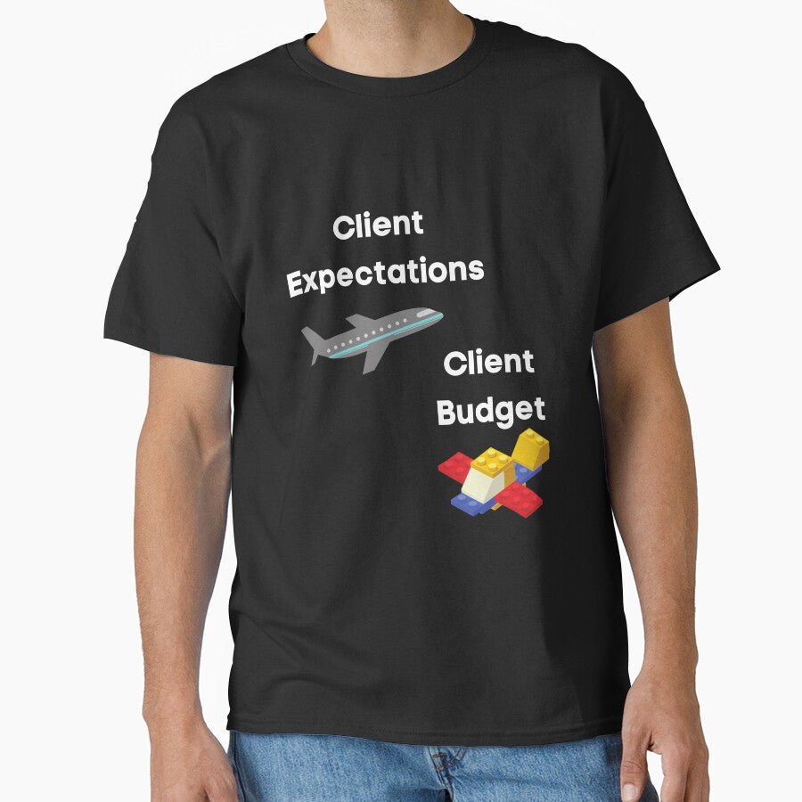 Client Expectations by GearHead Designs T-Shirts, Hoodie, Sweatshirt | BlankRebels.com (Image 1)