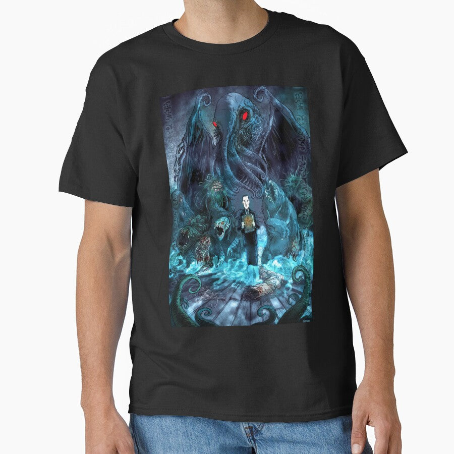 LOVECRAFT by Hartman by sideshowmonkey T-Shirts, Hoodie, Sweatshirt | BlankRebels.com (Image 1)