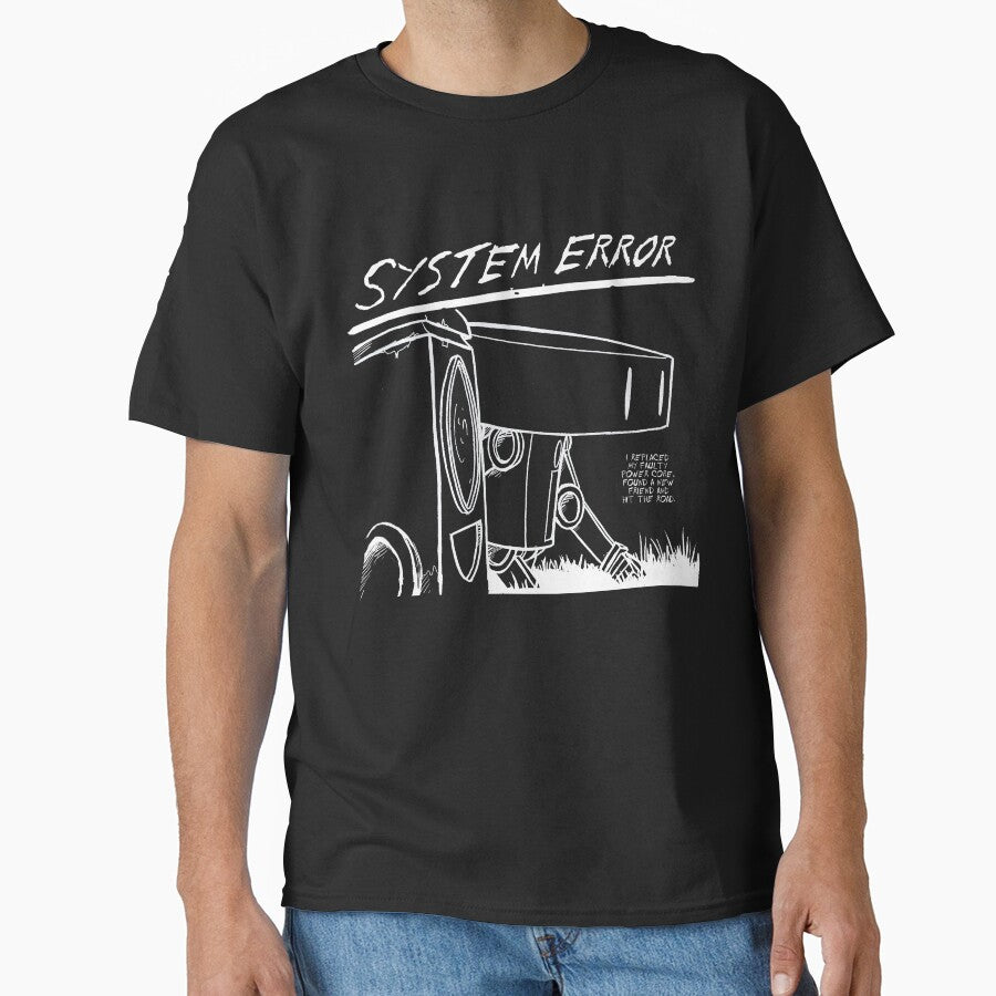 System Error Homage for a black tshirt by SE-Gear Hoodie, Sweatshirt | BlankRebels.com (Image 1)