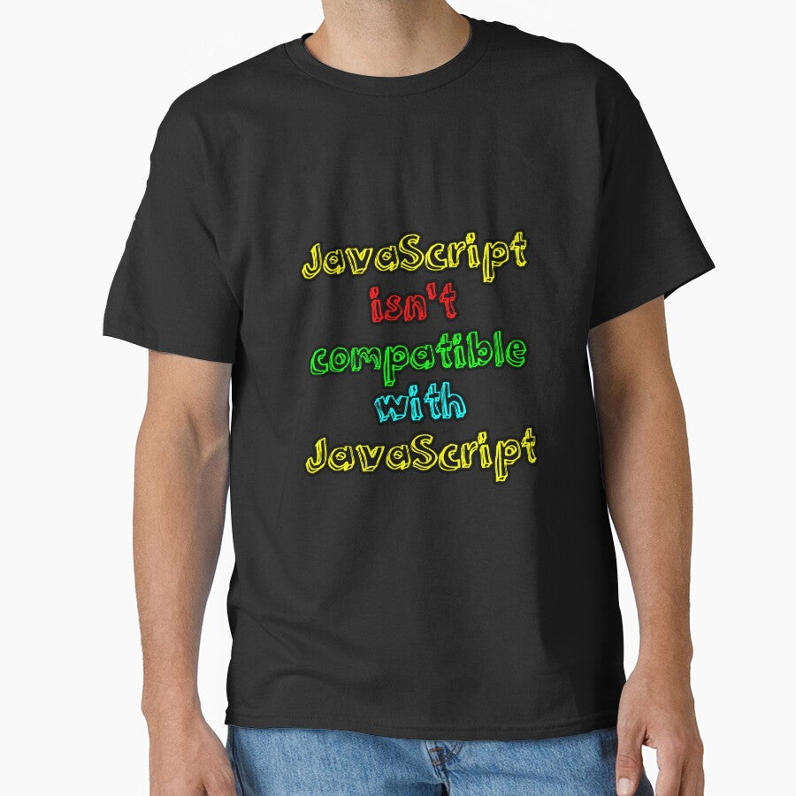 JavaScript Isn’t Compatible With JavaScript by Nerd Romance Café T-Shirts, Hoodie, Sweatshirt | BlankRebels.com (Image 1)