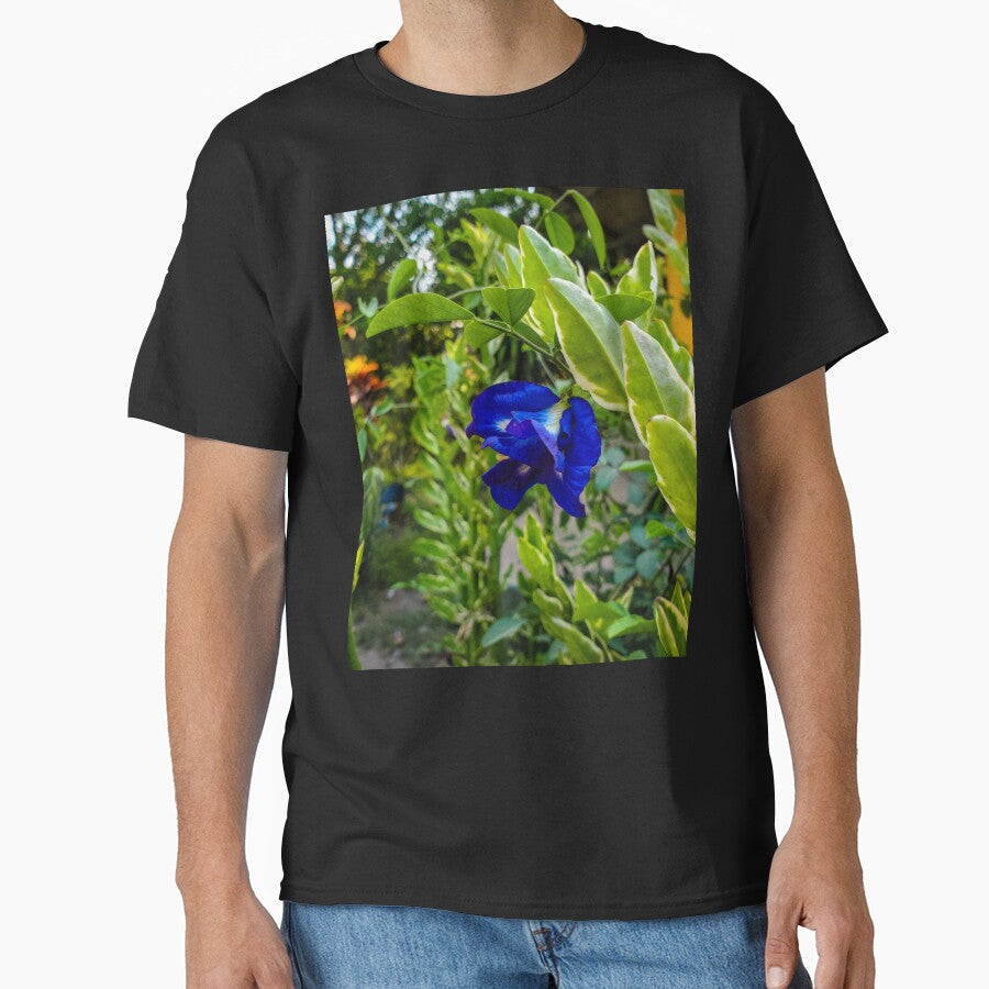 Picture of Flower blue by Melquidedec T-Shirts, Hoodie, Sweatshirt | BlankRebels.com (Image 1)