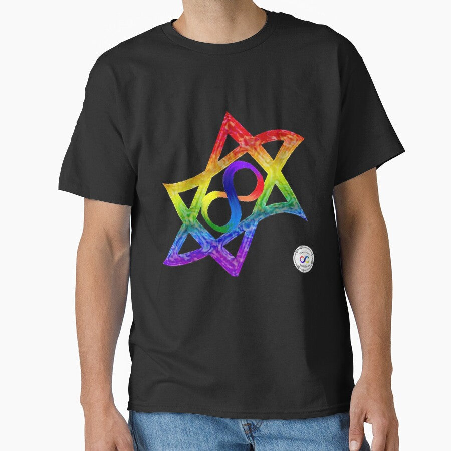Jewish Neurodivergent Pride by fierceautie T-Shirts, Hoodie, Sweatshirt | BlankRebels.com (Image 1)