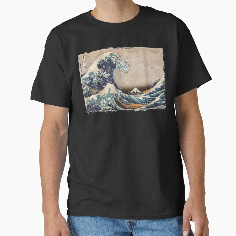 The Great Wave off Kanagawa by VintageArchive T-Shirts, Hoodie, Sweatshirt | BlankRebels.com (Image 1)