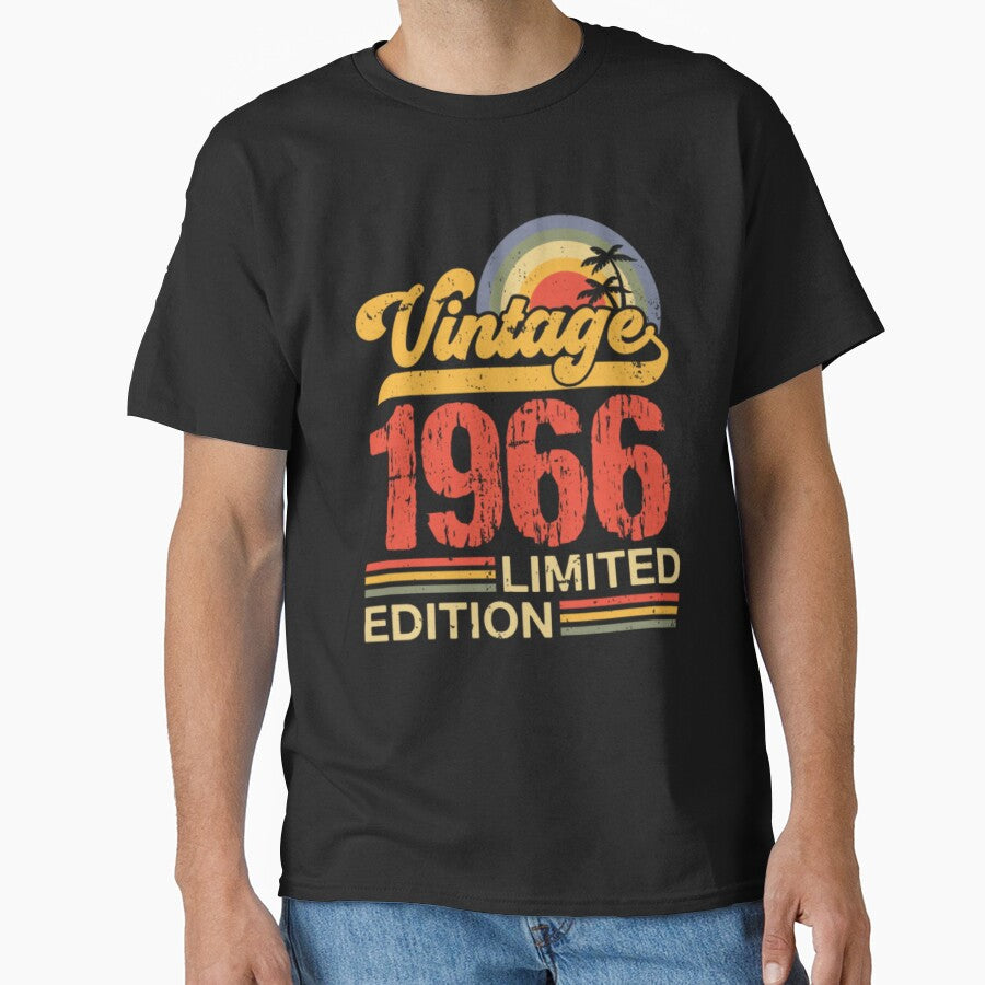 Retro Vintage 1966 Limited Edition Design by SYMEshop T-Shirts, Hoodie, Sweatshirt | BlankRebels.com (Image 1)