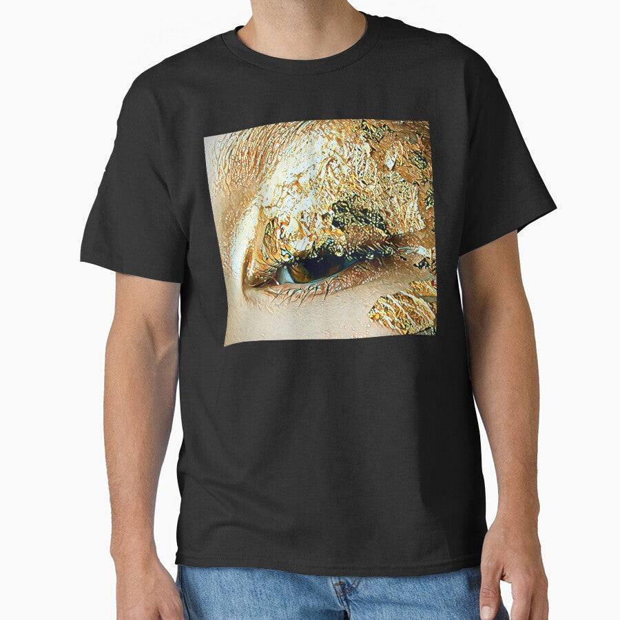 Golden Eye (Eye With Gold Flakes) by UniqueDeignz T-Shirts, Hoodie, Sweatshirt | BlankRebels.com (Image 1)