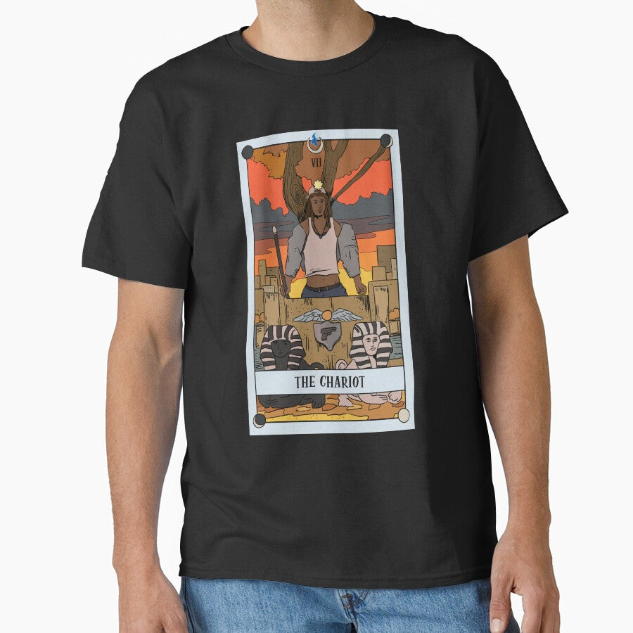 The Chariot - Lunamand Tarot by William Novak T-Shirts, Hoodie, Sweatshirt | BlankRebels.com (Image 1)