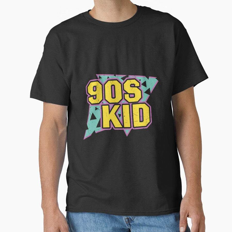 Retro Trend: 90's Kid - Vibrant and Nostalgic Art of the 90s by lojadpop T-Shirts, Hoodie, Sweatshirt (Image 1)