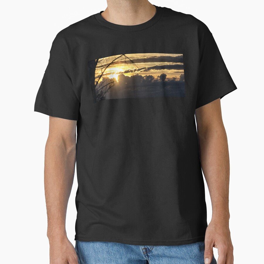 Gold Sunset by MoreGoodArt T-Shirts, Hoodie, Sweatshirt | BlankRebels.com (Image 1)