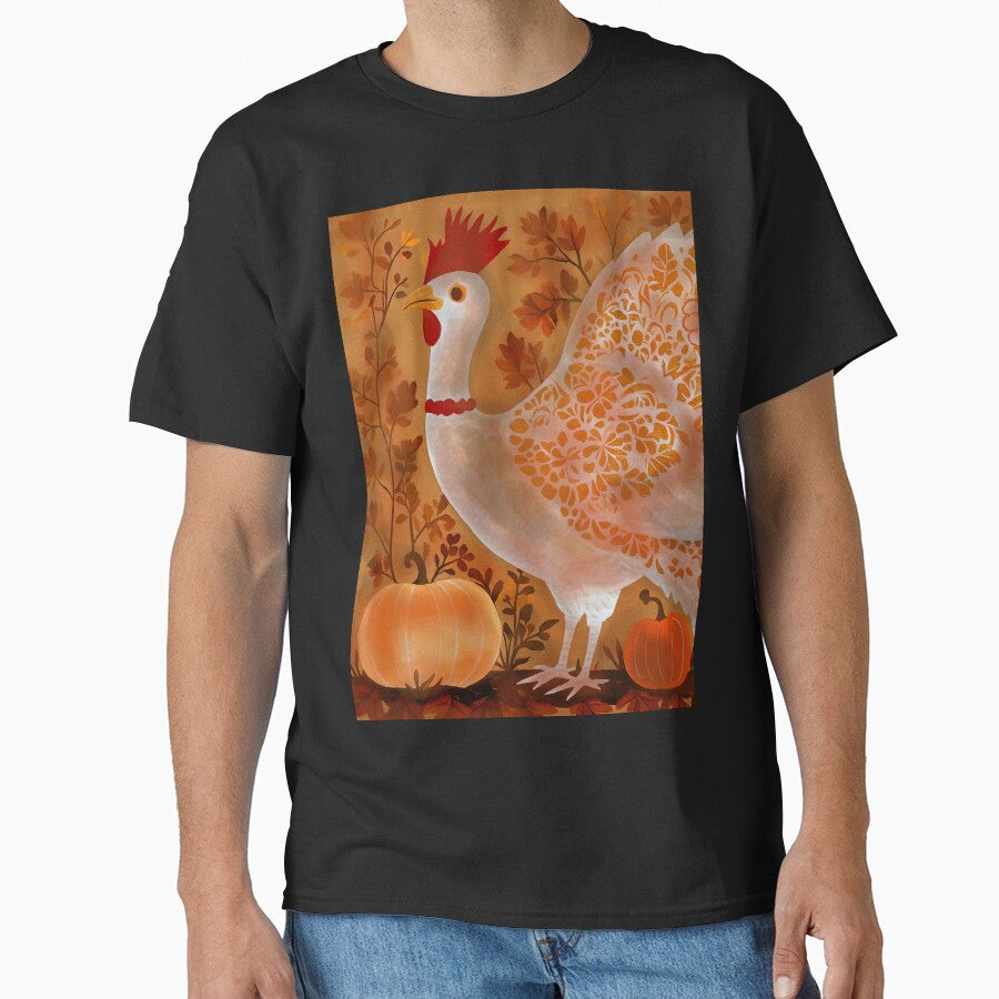 Majestic Thanksgiving Turkey with Klimt Gold Patterns and Autumn Pumpkins Illustration by  Ojo de Lilith... (Image 1)