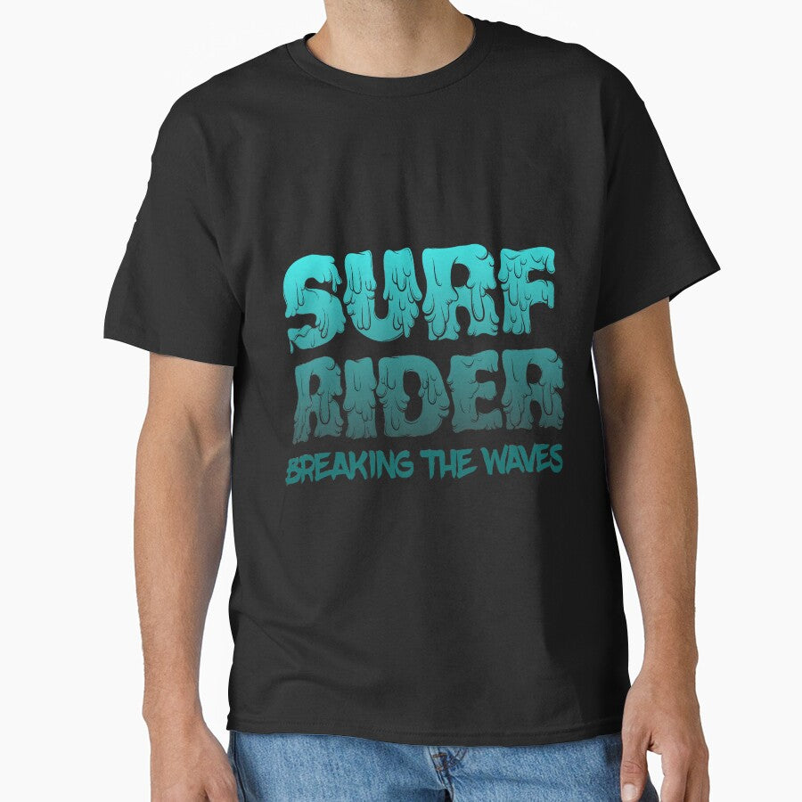 Surf Rider Breaking Waves T-Shirts, Hoodie, Sweatshirt
