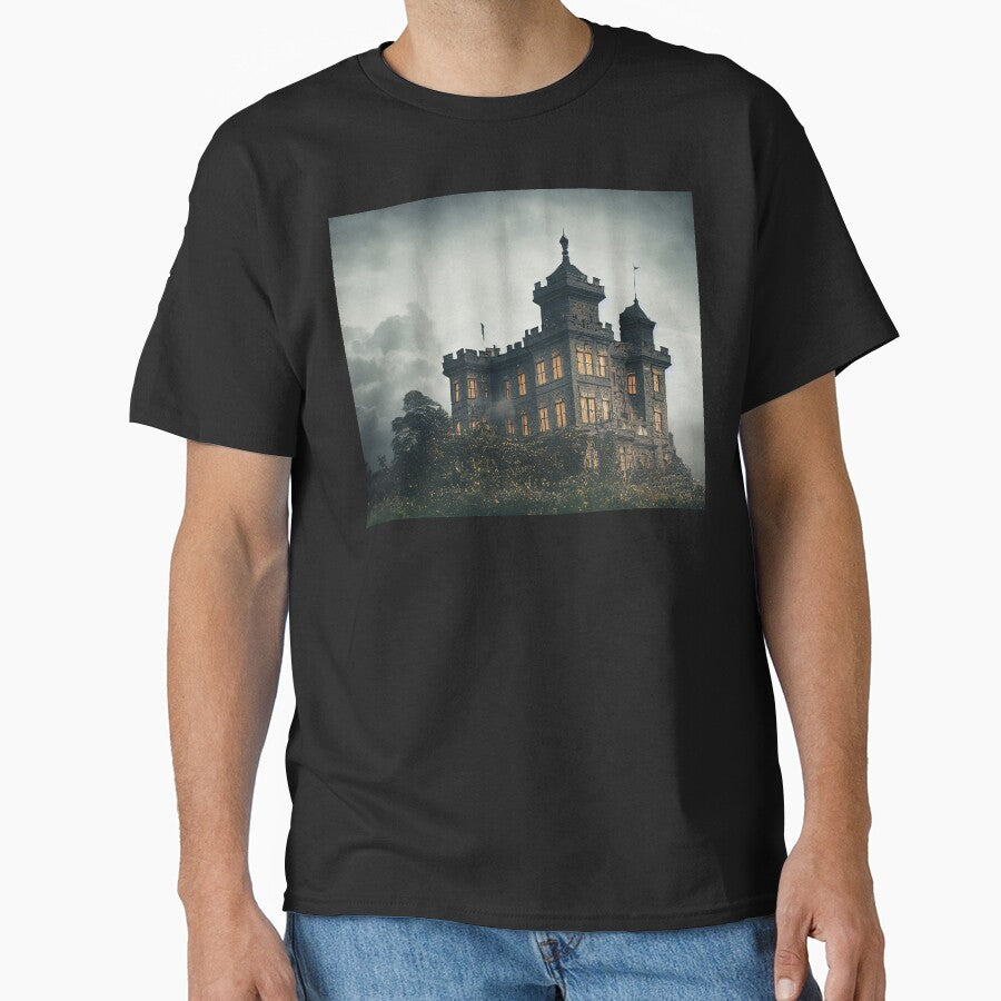 Frankenstein's Castle (Variation) by OccultDreams T-Shirts, Hoodie, Sweatshirt | BlankRebels.com (Image 1)