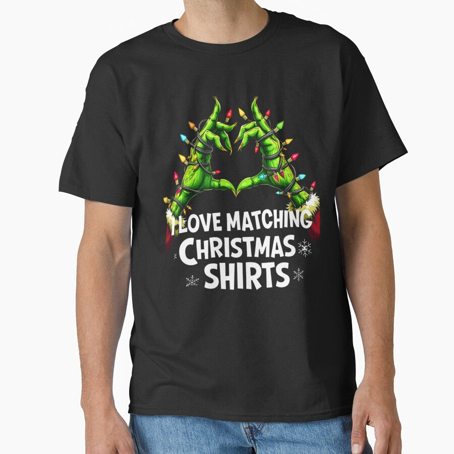 I love matching Christmas shirts merry Christmas 2025 by VividDripCo Hoodie, Sweatshirt | BlankRebels.com (Image 1)