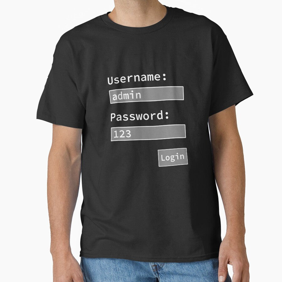 Login Form, Username Admin Password 123, Software Developer, Software Engineer, Computer Science, Programmer,... (Image 1)