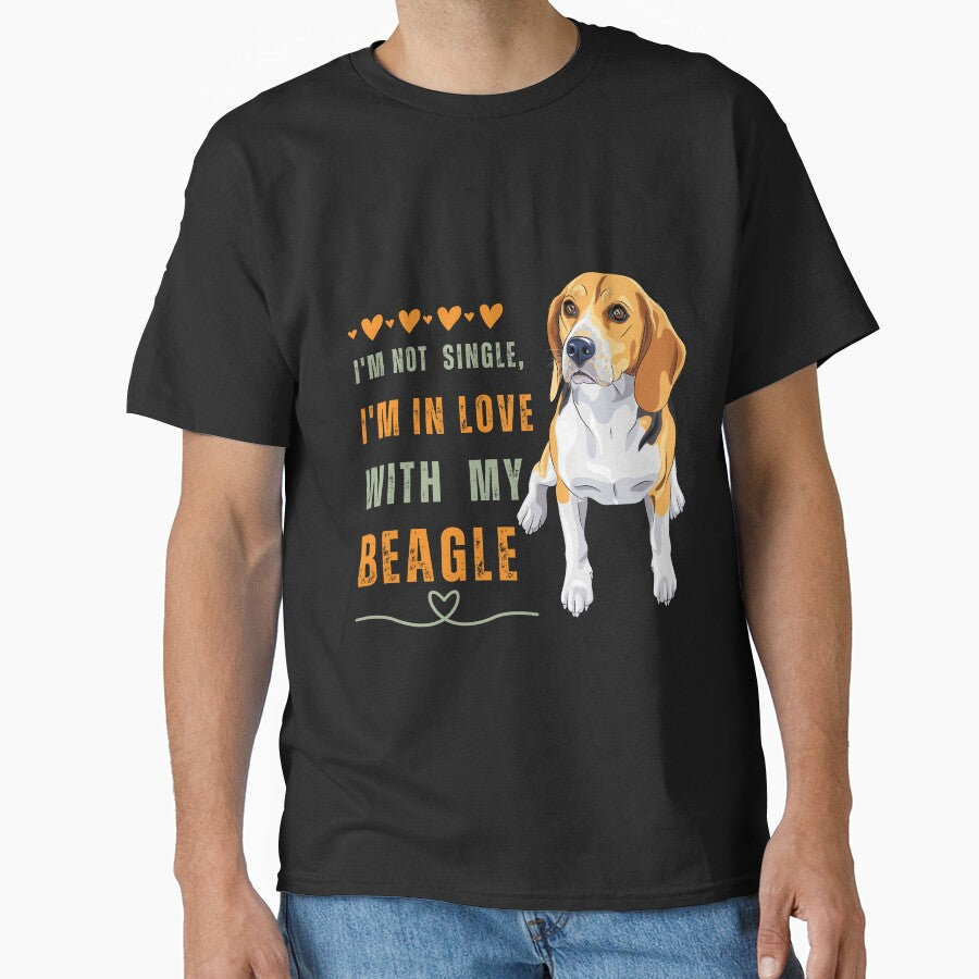 Funny Dog Quotes: I'm In Love with My Beagle by BobbyTee Merch