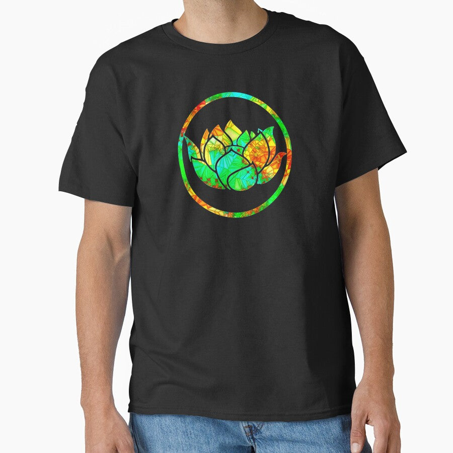 Sunflower Stained Glass by Blu Happiness T-Shirts, Hoodie, Sweatshirt | BlankRebels.com (Image 1)
