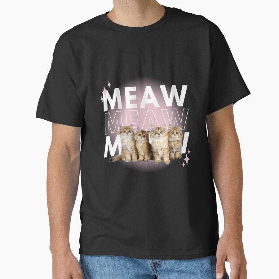 cute cats meaw y2k by shop43 T-Shirts, Hoodie, Sweatshirt | BlankRebels.com (Image 1)