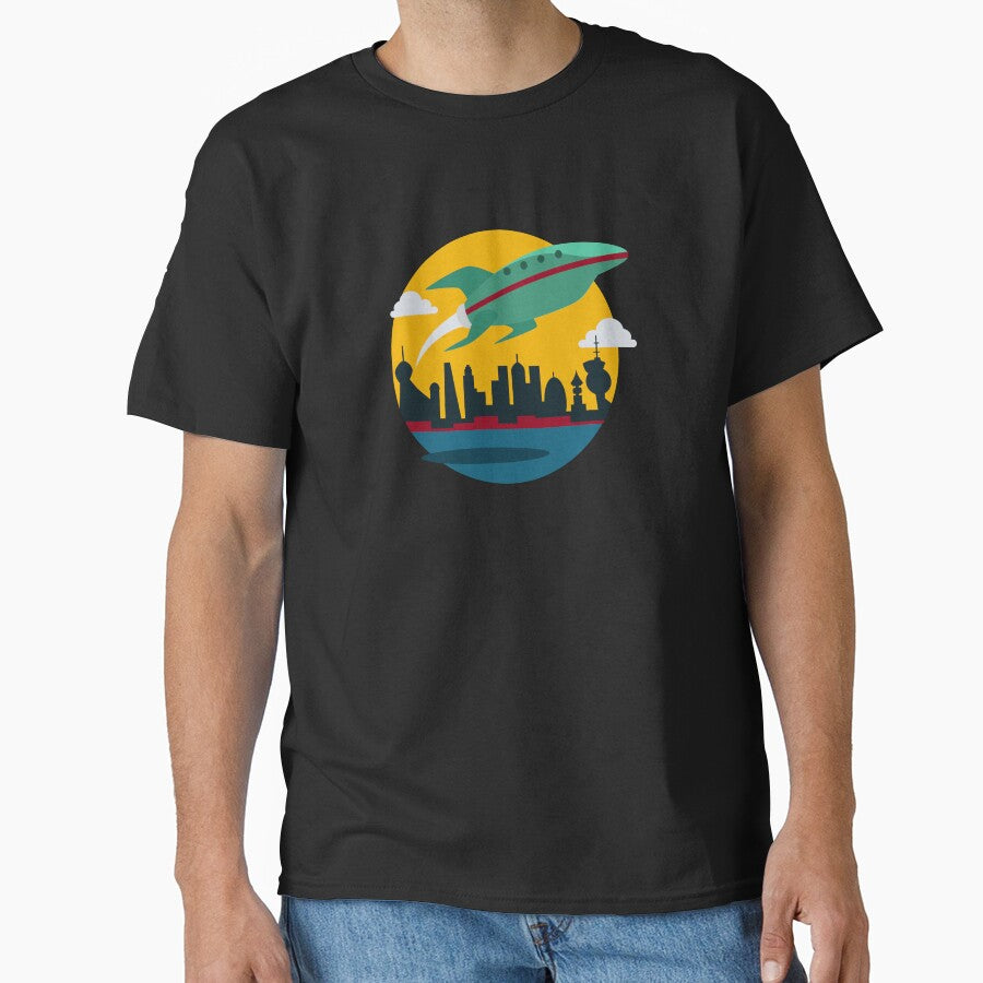 Planet Express by lonelyPrinter T-Shirts, Hoodie, Sweatshirt | BlankRebels.com (Image 1)