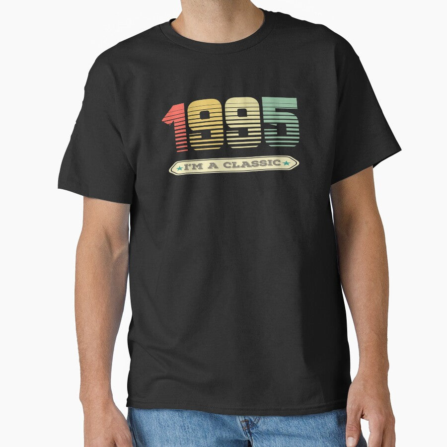1995 im a classic 1995 vintage - 26th by totorino23 T-Shirts, Hoodie, Sweatshirt | BlankRebels.com (Image 1)
