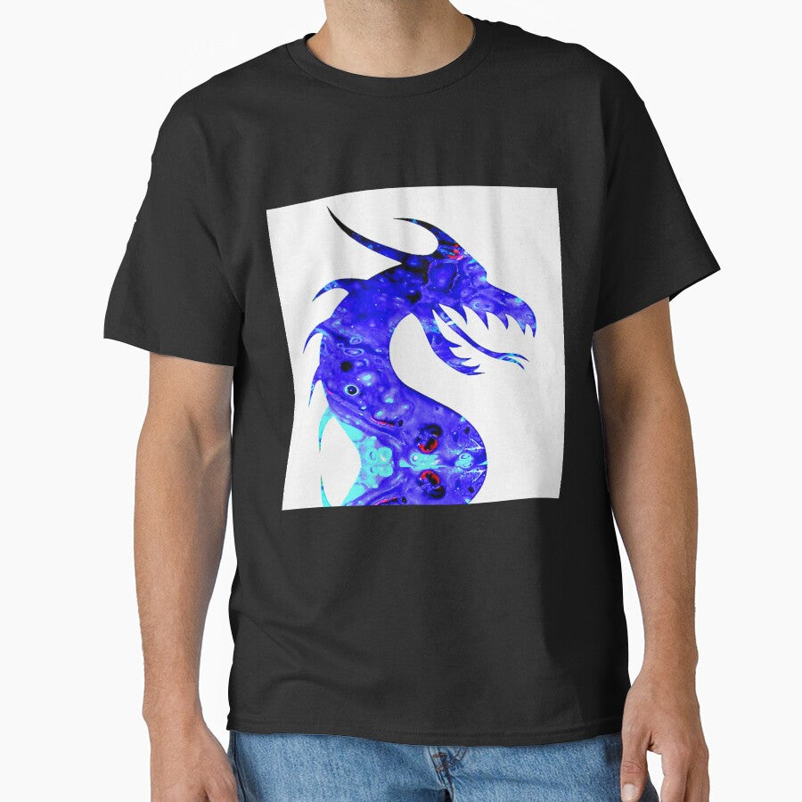 Blue Dragon by PaintedbyCarol T-Shirts, Hoodie, Sweatshirt | BlankRebels.com (Image 1)