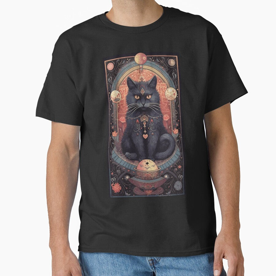 The Cat in the Tarot Card by ChelaDesigns T-Shirts, Hoodie, Sweatshirt | BlankRebels.com (Image 1)
