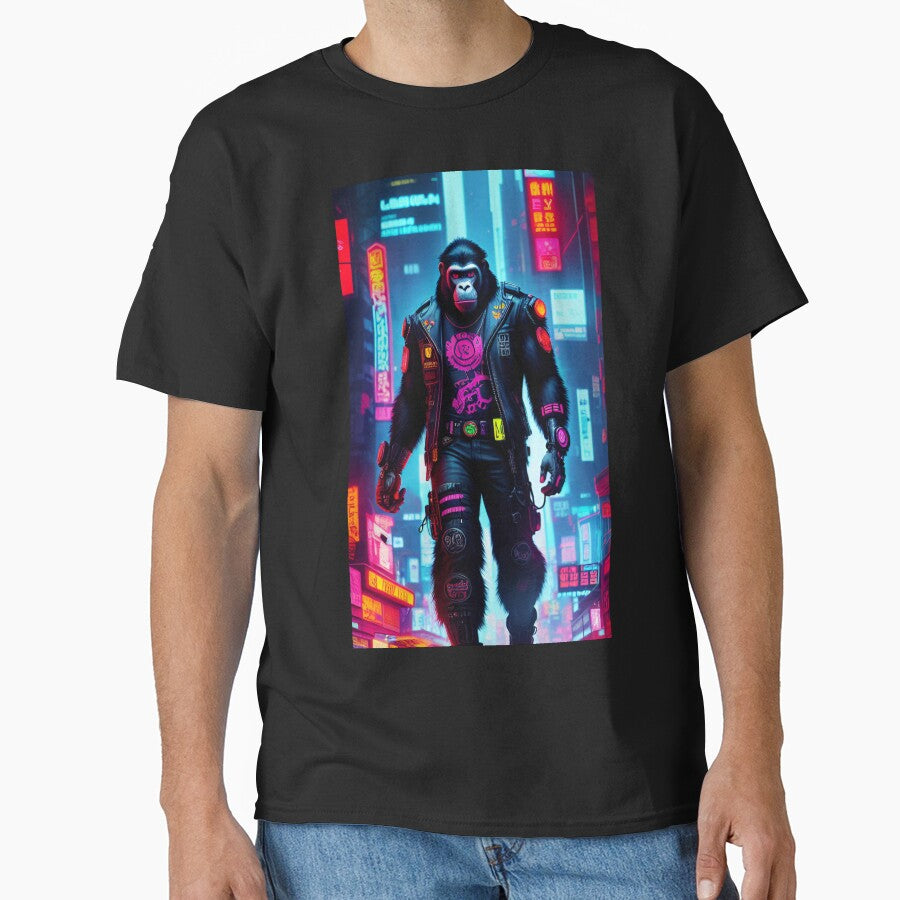 Cyberpunk Monkey #1 T-Shirts, Hoodie, Sweatshirt