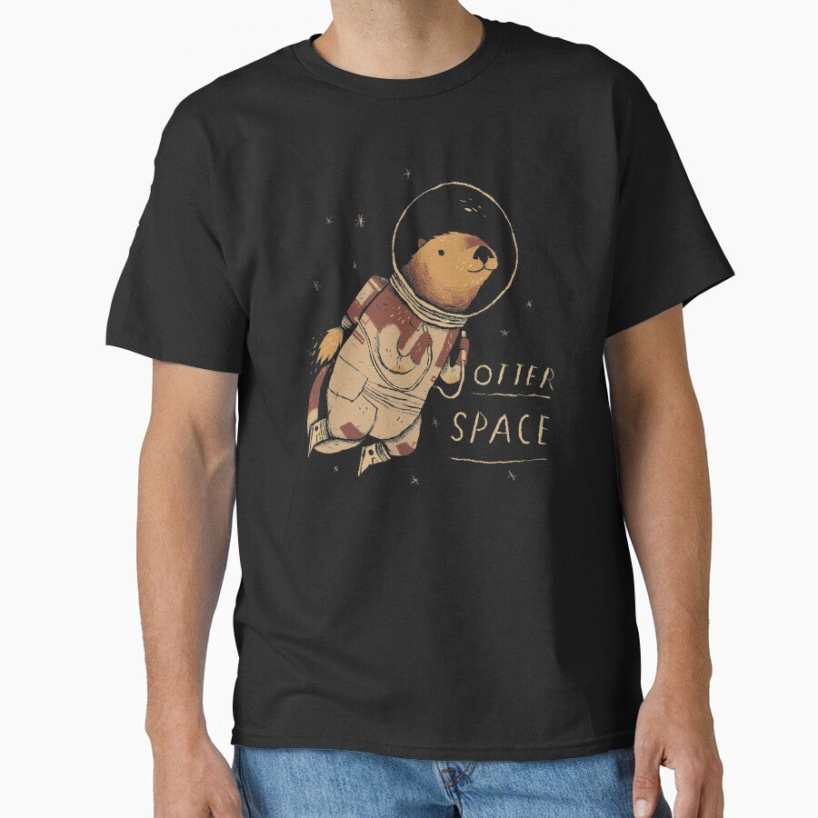 otter space by louros T-Shirts, Hoodie, Sweatshirt | BlankRebels.com (Image 1)