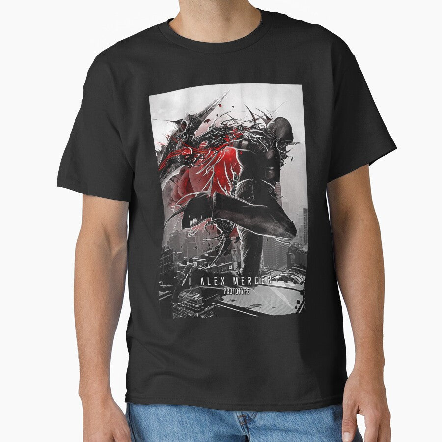Alex mercer prototype by SyanArt T-Shirts, Hoodie, Sweatshirt | BlankRebels.com (Image 1)