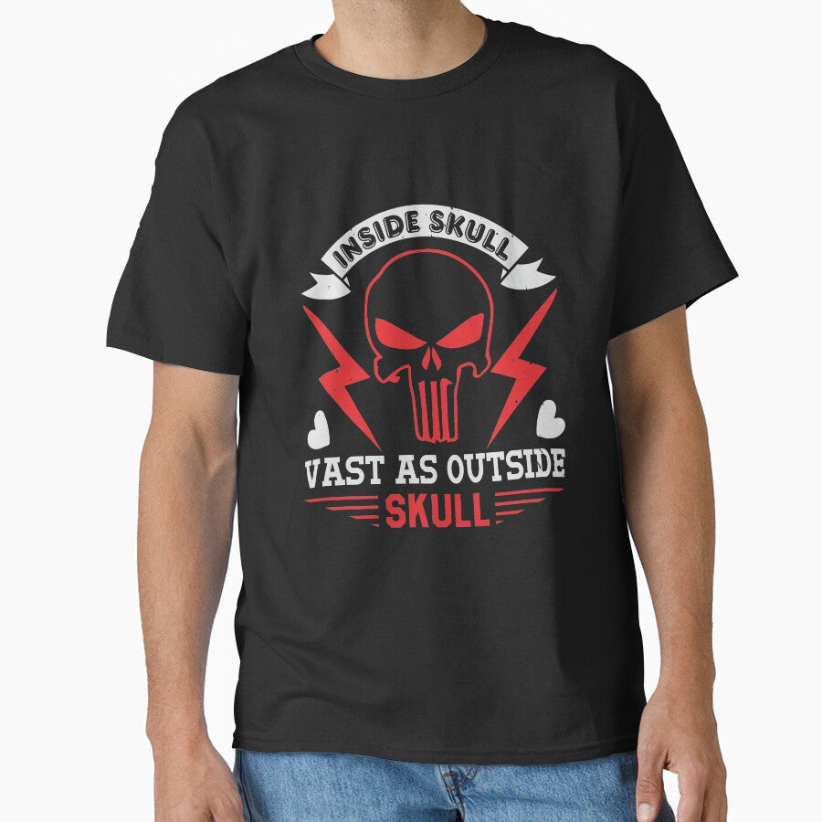 Red Skull Art | Inside Skull Vas As Outside Skull by teamph T-Shirts, Hoodie, Sweatshirt | BlankRebels.com (Image 1)