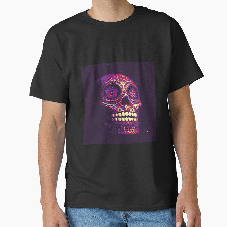 Calavera Skull by JahidMunna T-Shirts, Hoodie, Sweatshirt | BlankRebels.com (Image 1)