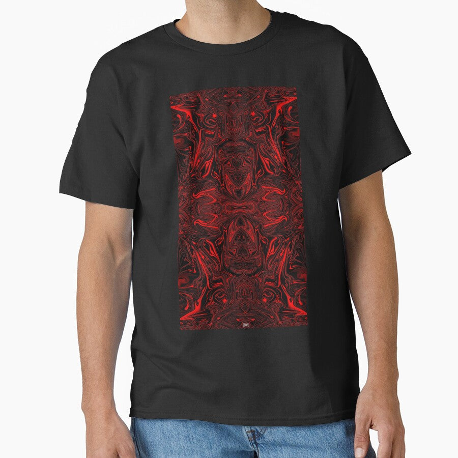 DHAMPIRESA | Dark abstract vampiric energy art by PetterxProject T-Shirts, Hoodie, Sweatshirt | BlankRebels.com (Image 1)
