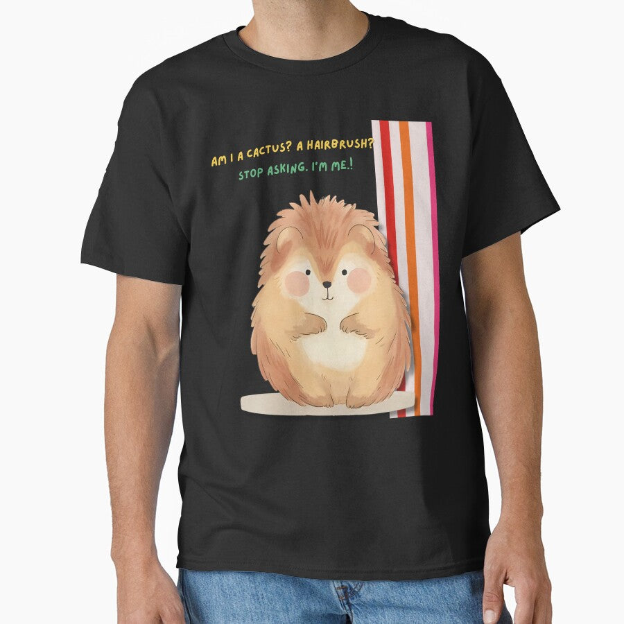 Am I a cactus? A hairbrush? by Animals-Tees Hoodie, Sweatshirt | BlankRebels.com (Image 1)