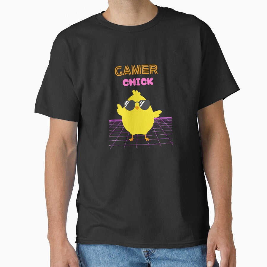 Gamer Chick Cute Girl Gamer by DeadWicked T-Shirts, Hoodie, Sweatshirt | BlankRebels.com (Image 1)