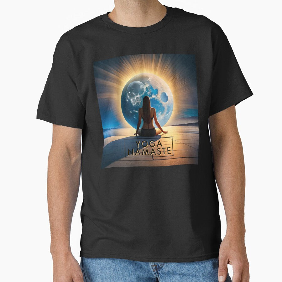 Yoga Namaste grateful calm by abundancevibes T-Shirts, Hoodie, Sweatshirt | BlankRebels.com (Image 1)