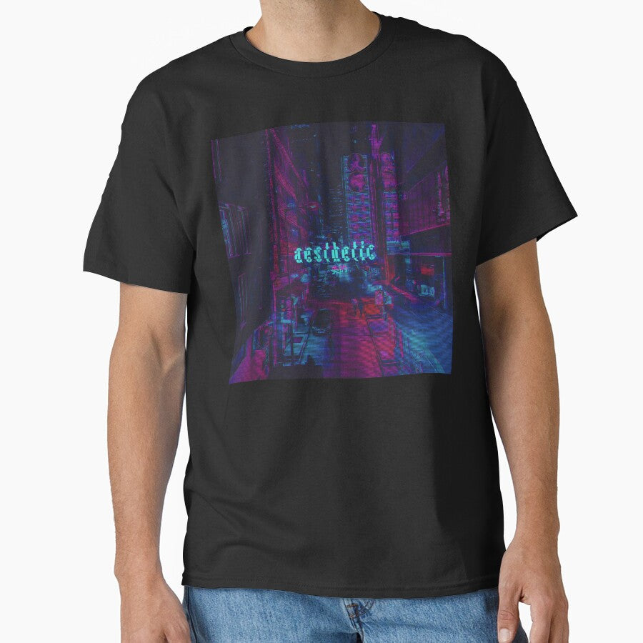 Vaporwave Aesthetic by artworkbyrihen T-Shirts, Hoodie, Sweatshirt | BlankRebels.com (Image 1)