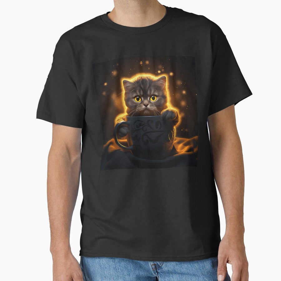 Cat Coffee by TataGra T-Shirts, Hoodie, Sweatshirt | BlankRebels.com (Image 1)