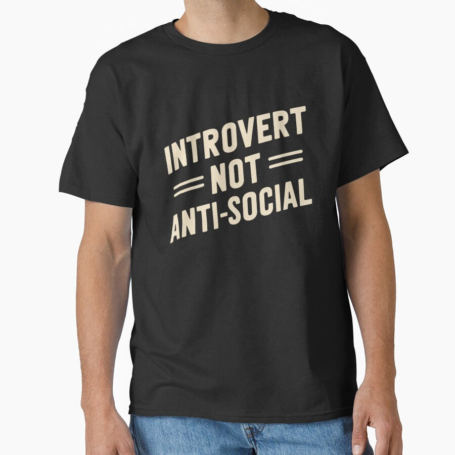 Introvert Not Anti-social by ZoneTeebyMe T-Shirts, Hoodie, Sweatshirt | BlankRebels.com (Image 1)