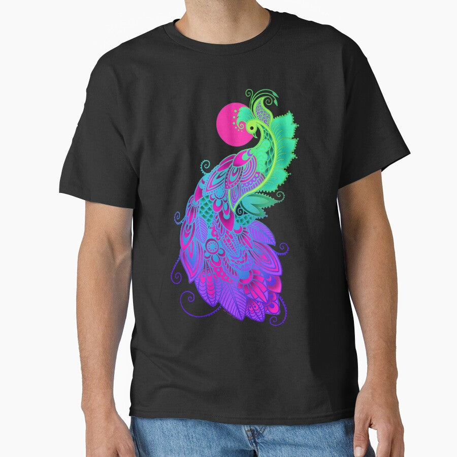 Peacock by MetroInk T-Shirts, Hoodie, Sweatshirt | BlankRebels.com (Image 1)