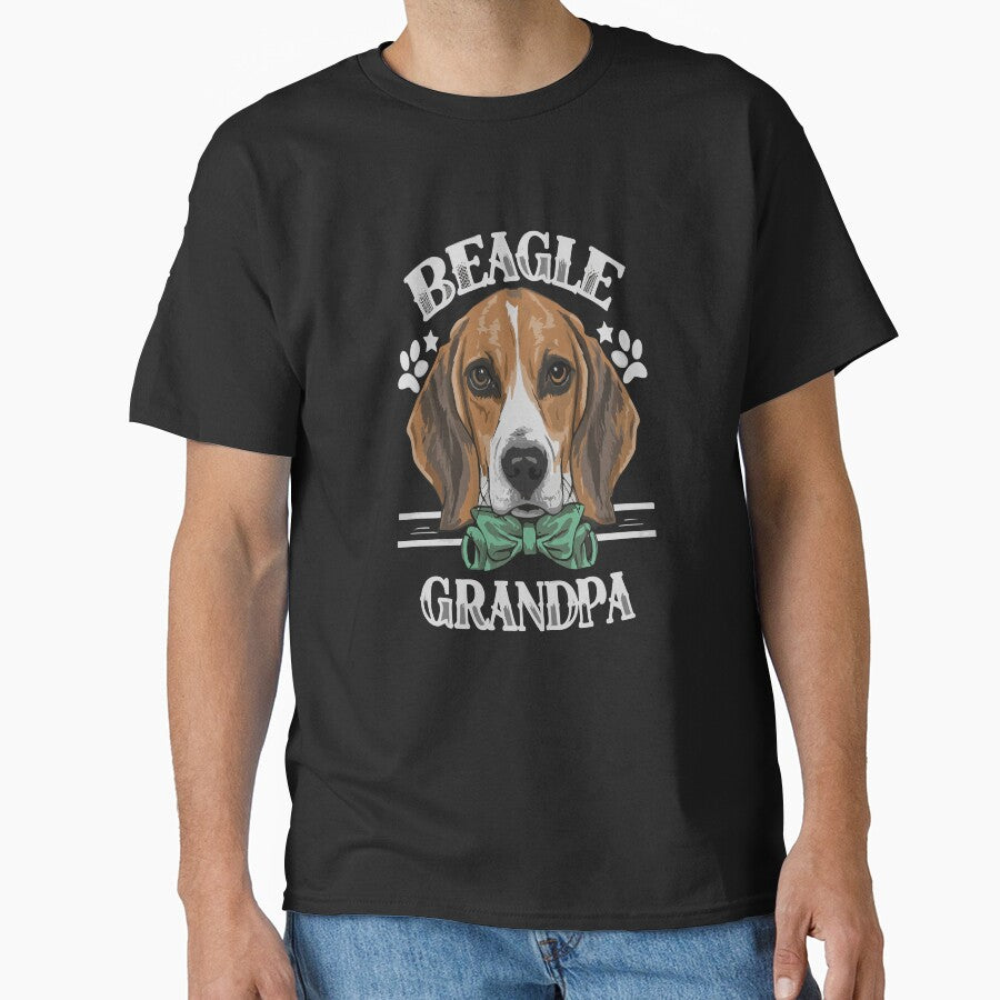 Cute Beagle Grandpa Dog by DashBliss T-Shirts, Hoodie, Sweatshirt | BlankRebels.com (Image 1)
