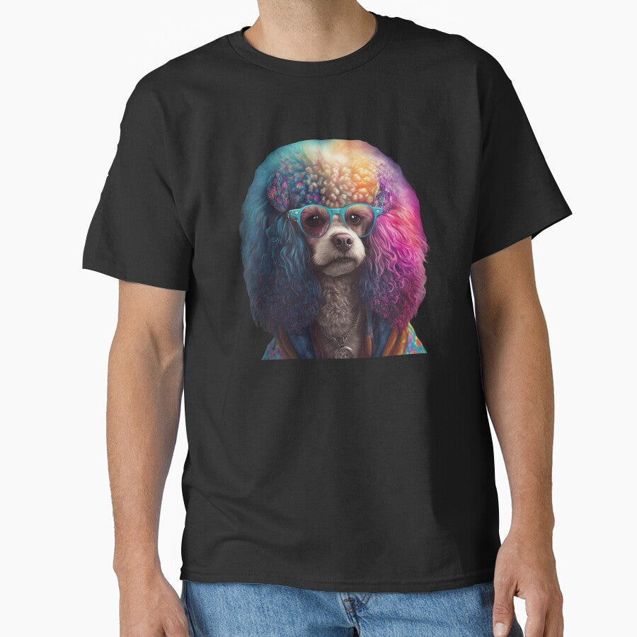 Cool hippie poodle by AnimalArtPhotos T-Shirts, Hoodie, Sweatshirt | BlankRebels.com (Image 1)