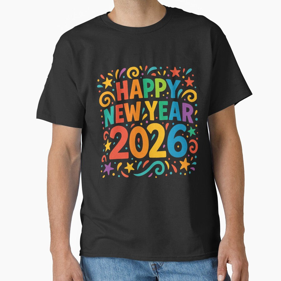 Happy New year 2026 by AYMAART T-Shirts, Hoodie, Sweatshirt | BlankRebels.com (Image 1)