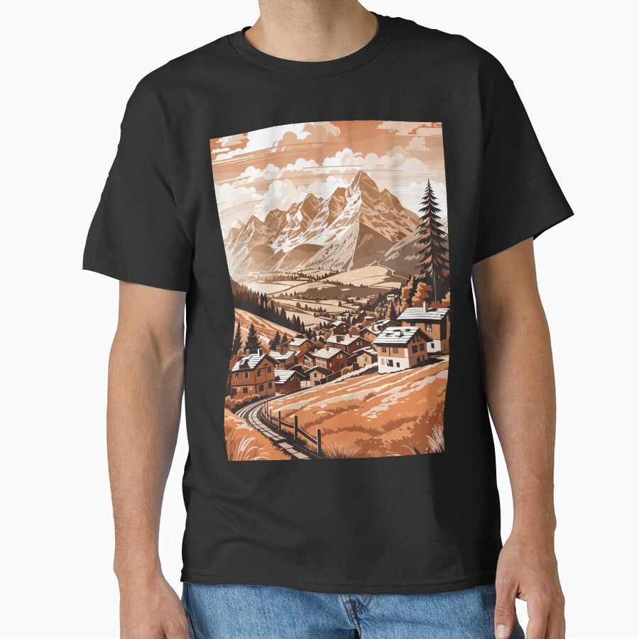 the village by Arty Art T-Shirts, Hoodie, Sweatshirt | BlankRebels.com (Image 1)