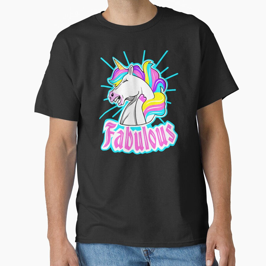Fabulous Unicorn by Tim Addison T-Shirts, Hoodie, Sweatshirt | BlankRebels.com (Image 1)