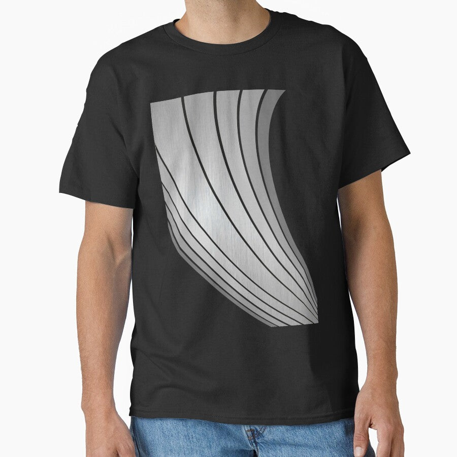 Stripes Abstract silver Art by Tshirtstory T-Shirts, Hoodie, Sweatshirt | BlankRebels.com (Image 1)
