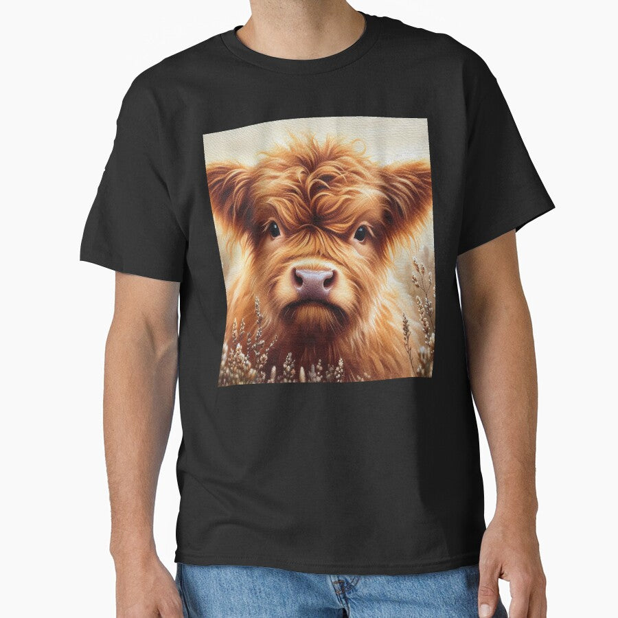 Baby Highland Cow by Azrora