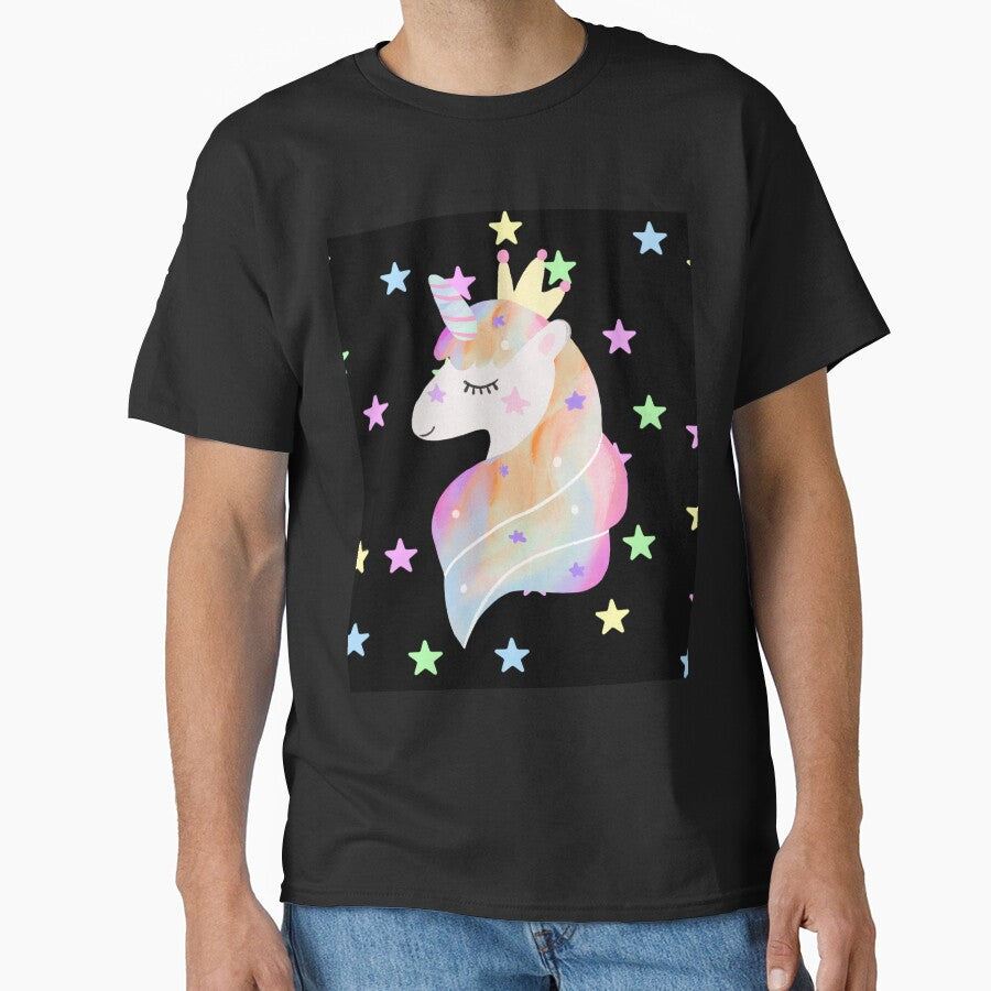 UNICORN GRAPHIC SILLOETTE-A-CORN DESIGN by OnlineTshirtMan T-Shirts, Hoodie, Sweatshirt | BlankRebels.com (Image 1)