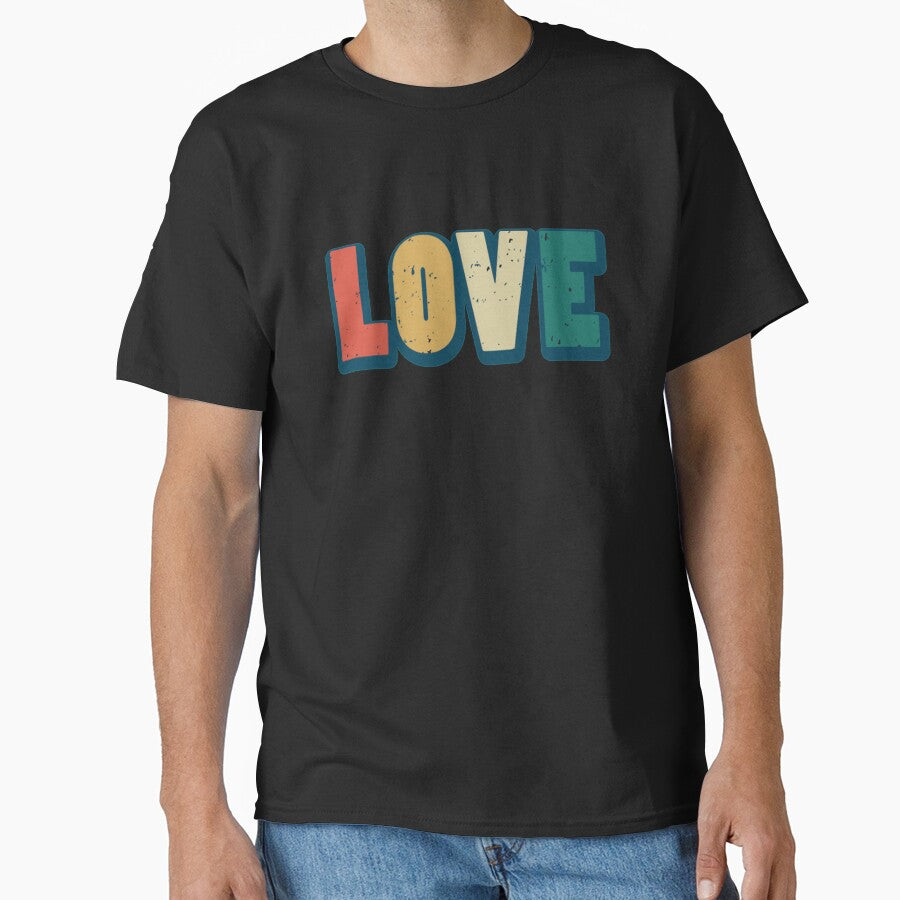 Love One Another | Vintage Love | Inspirational by Words Have Life Christian T-Shirts & More Hoodie, Sweatshirt (Image 1)