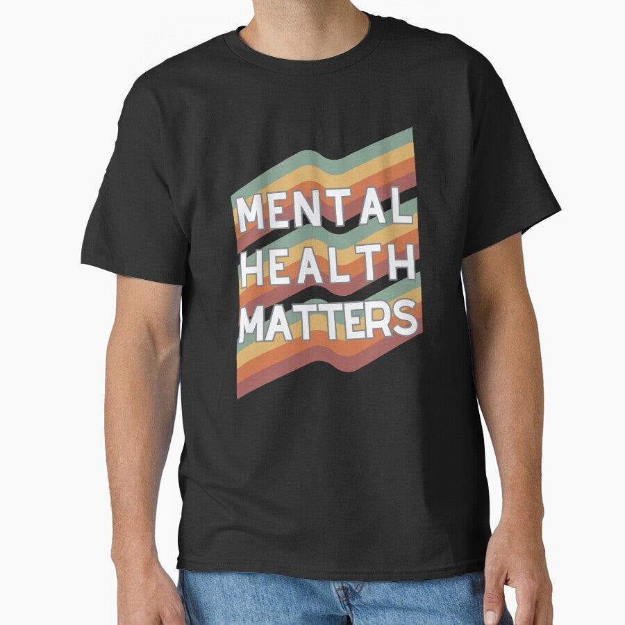 Mental Heath Matters - Retro Wave by Mc  Matters T-Shirts, Hoodie, Sweatshirt | BlankRebels.com (Image 1)