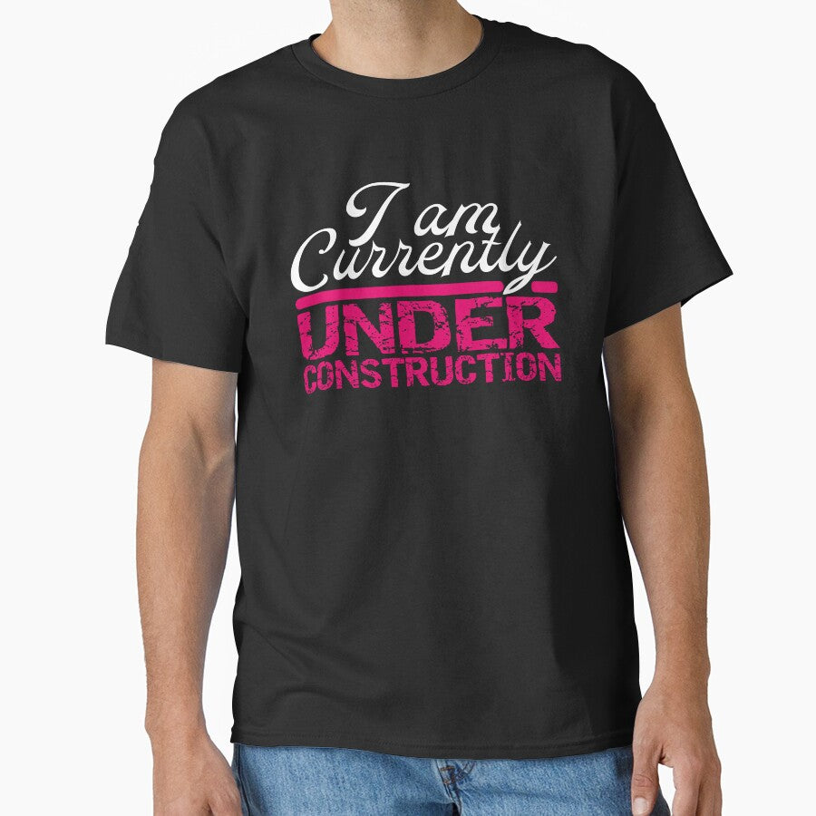 I'm Under Construction Fitness Gym Bodybuilding by Wildchagapicker T-Shirts, Hoodie, Sweatshirt | BlankRebels.com (Image 1)