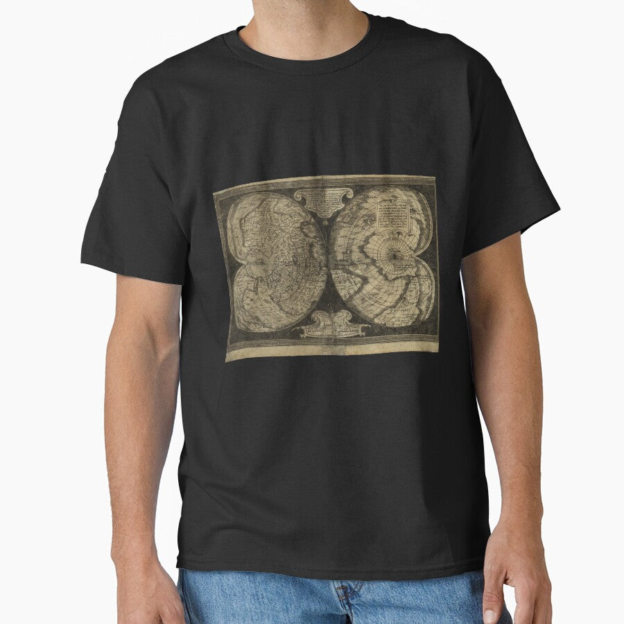 Vintage World Map by PaleBones T-Shirts, Hoodie, Sweatshirt | BlankRebels.com (Image 1)