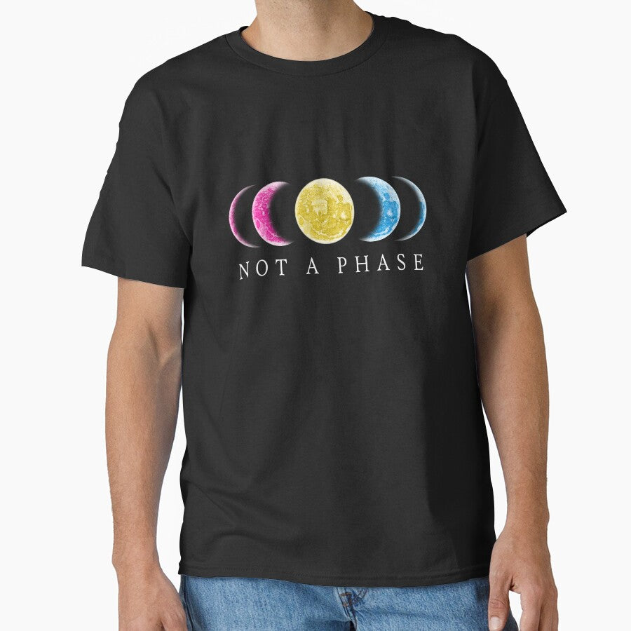 Not A Phase - Pansexual Pride by WingMarks T-Shirts, Hoodie, Sweatshirt | BlankRebels.com (Image 1)